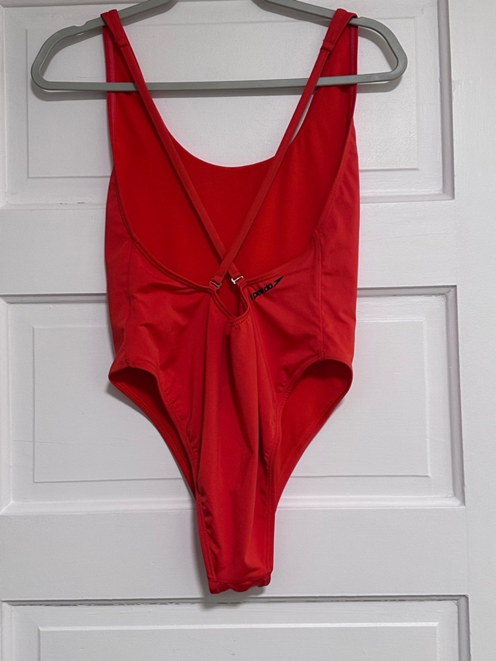 Speedo Solid Convertible Colour One Piece
Swimsuit Red Women Large GUC - Picture 4 of 6